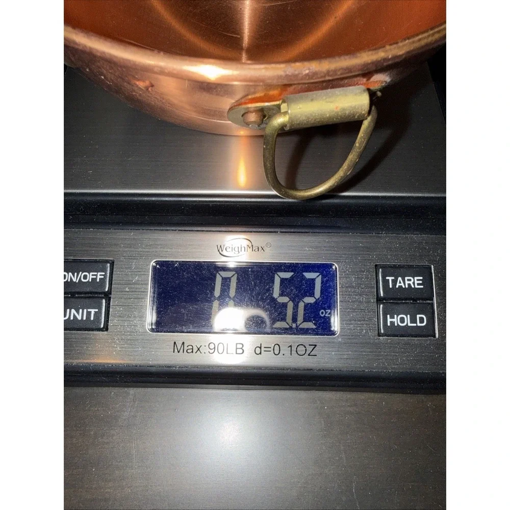 Vintage Copper Mixing Bowl 6